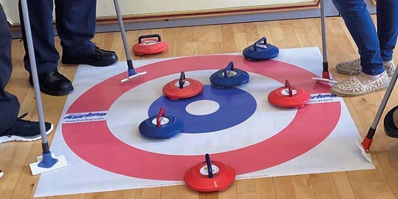 Indoor Kurling at the Princess Theatre