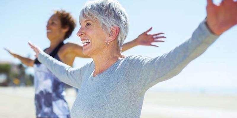 Gentle Jazz Dance Fitness class.