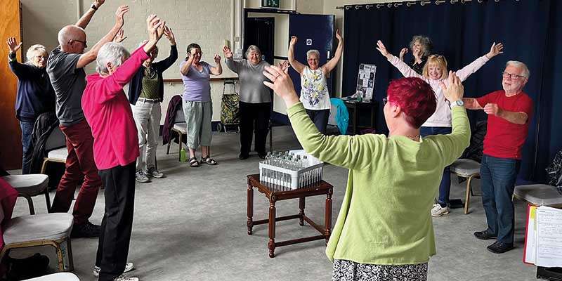 Sing2breathe at Cheddar Catholic Community Hall