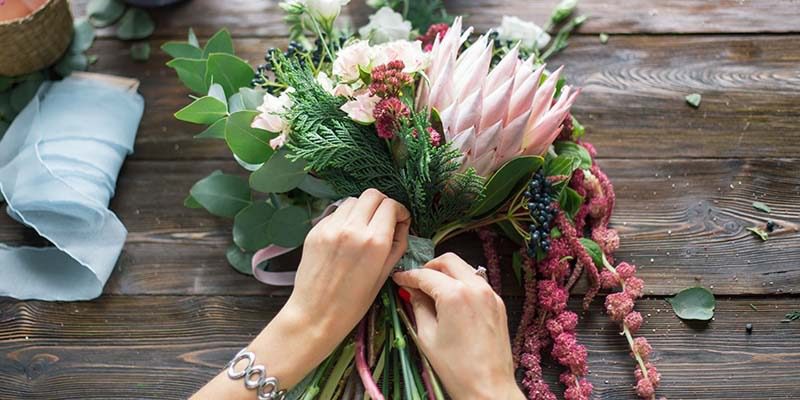 Flower Arranging Demonstration, Weston-super-Mare