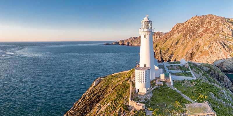 UK Islands with Lighthouses