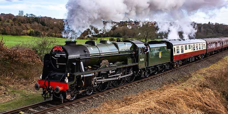 Heritage Steam Railway near Shepton Mallet